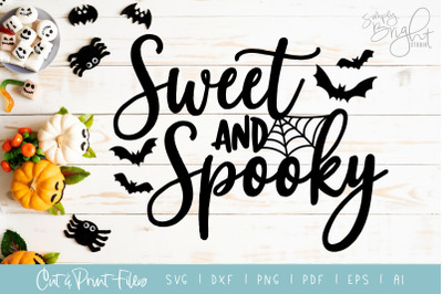 Sweet and Spooky - DXF/SVG/PNG/PDF Cut &amp; Print Files