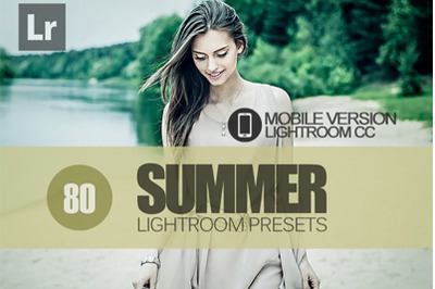 80 Summer Lightroom Mobile Presets