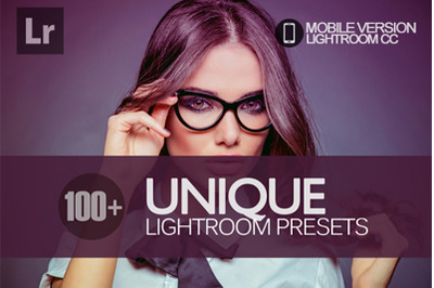 100&2B; Unique Lightroom Mobile Presets