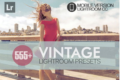 555+ Vintage Lightroom Mobile Presets