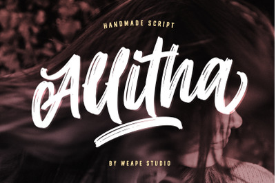 Allitha Handmade Script