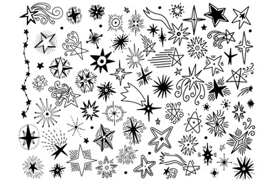 Star doodle collection