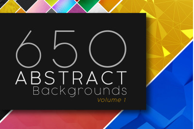 Abstract Backgrounds Volume 1