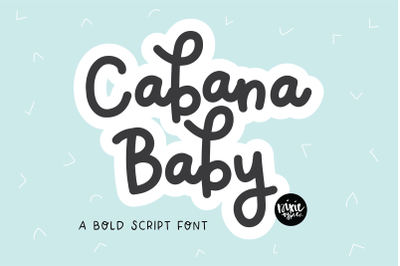 CABANA BABY . a Girly Script . OTF Font