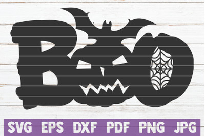 Boo SVG Cut File