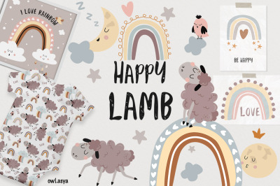 happy lamb