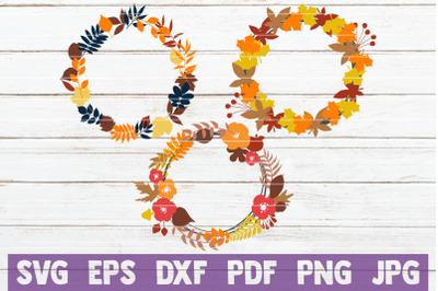 Fall Wreath SVG Bundle | SVG Cut Files