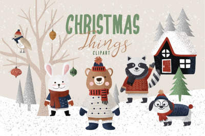 Christmas Things Clipart