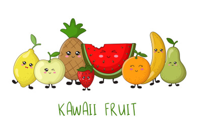 Kawaii Fruit and Vegetables