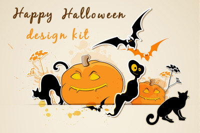 Halloween Design Kit