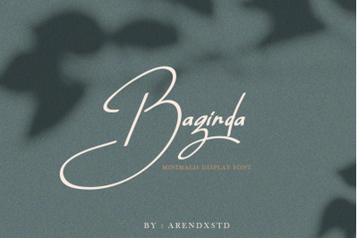 Baginda Typeface