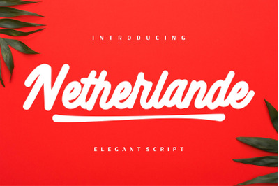 Netherlande - Elegant Script