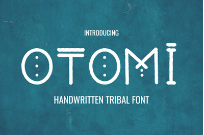 Otomi - Tribal Style Font