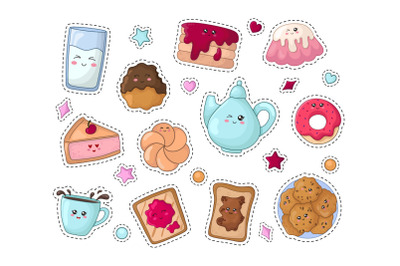 Kawaii Sweets - stickers