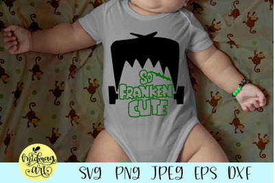 So franken cute svg, halloween svg