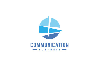 Communication business logo