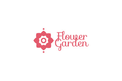 flower garden logo