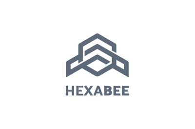 hexabee hexagon logo