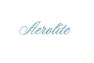 Aerolite 15 sizes embroidery fonts