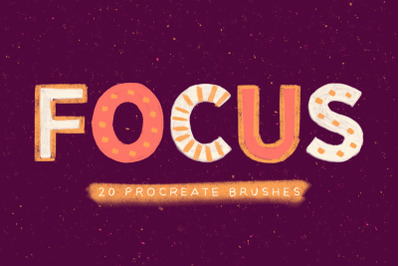 Focus - Procreate Brushes