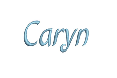 Caryn 15 sizes embroidery font