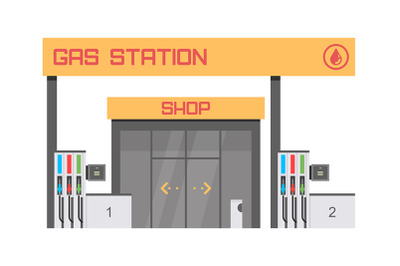 Gas station