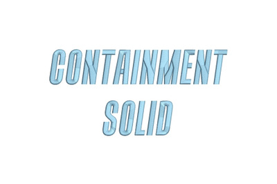 Containment Solid 15 sizes embroidery font (RLA)