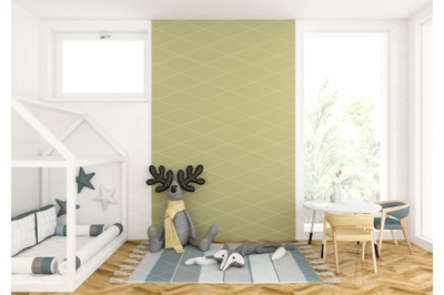 Interior scene - artwork background - interior mockup