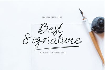 Best Signature Font