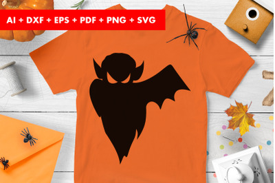 Dracula Halloween Vector SVG PNG transparent