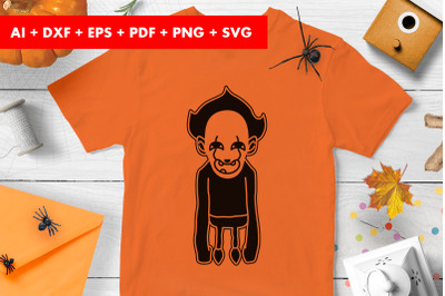 Halloween Costume Clipart Trick or Treat SVG