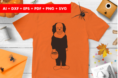 Halloween Costume It Trick or Treat SVG