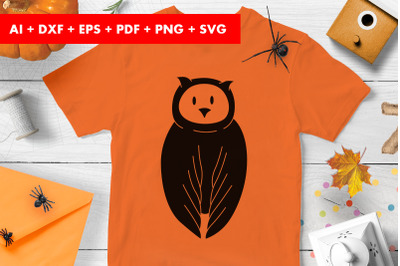 Owl SVG Halloween Vector SVG PNG transparent