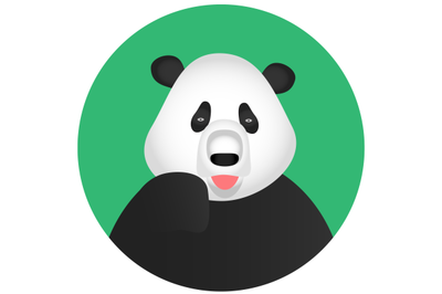 Panda icon mobile app