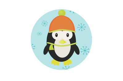 Penguin icon app mobile