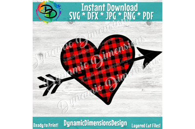 You Matter SVG, Png, Jpg, You Are Enough SVG, Buffalo plaid heart SVG