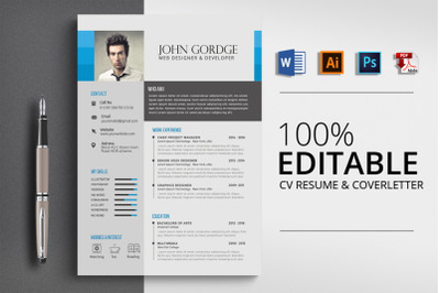 Job CV Resume Template