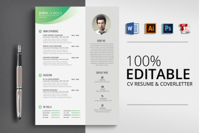 Job CV Resume Template