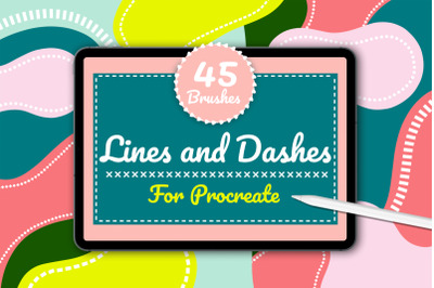 Procreate Brushes Lines &amp; Dashes