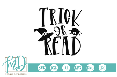 Trick Or Read SVG