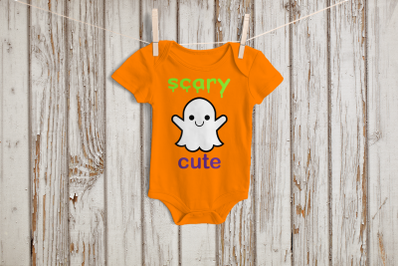 Halloween Scary Cute Ghost | SVG | PNG | DXF