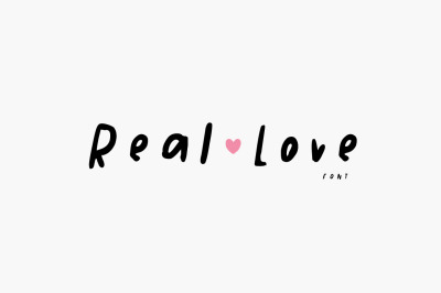 Real Love Font