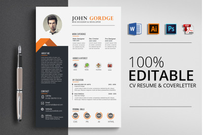 Ms Word CV Resume Template