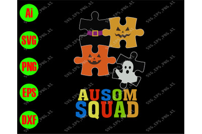 Ausom quad svg&2C; dxf&2C;eps&2C;png&2C; Digital Download