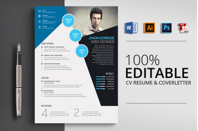 CV Resume Word Template