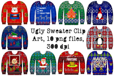 Ugly Sweater Clip Art