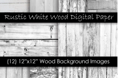Rustic White Wood Textures - White Wood Backgrounds