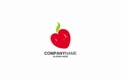Apple logo template. eps 10