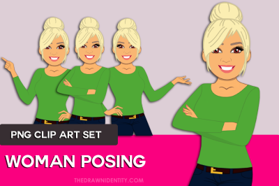 Woman Clip Art Graphic Illustration
