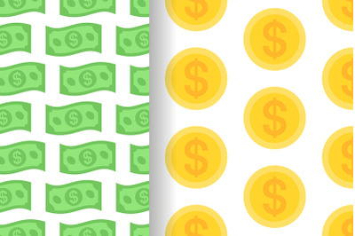 Dollar bill + pattern